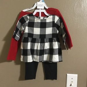 Carter's three-piece set girls